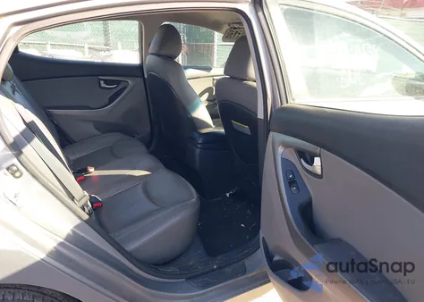 2014 Hyundai Elantra Limited из США, поврежденный, VIN KMHDH4AE6EU060744